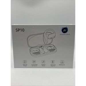 SP10 AI Translator Earbuds Bluetooth Open-Ear Wireless Headphones Waterproof